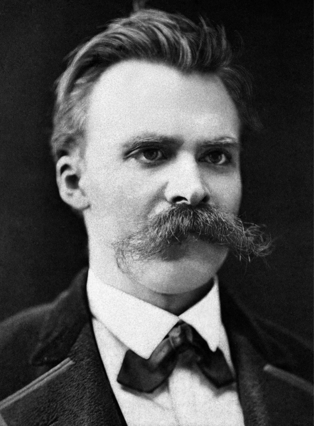 フリードリヒ・ニーチェの肖像写真(1875年頃)