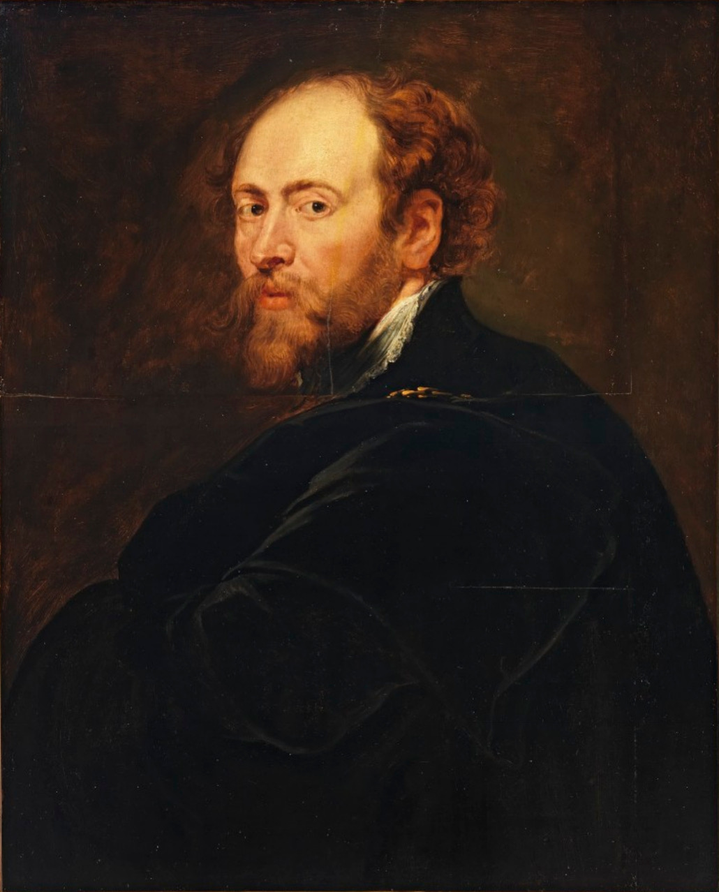ペーテル・パウル・ルーベンス自画像(ウフィツィ美術館、1618年頃)