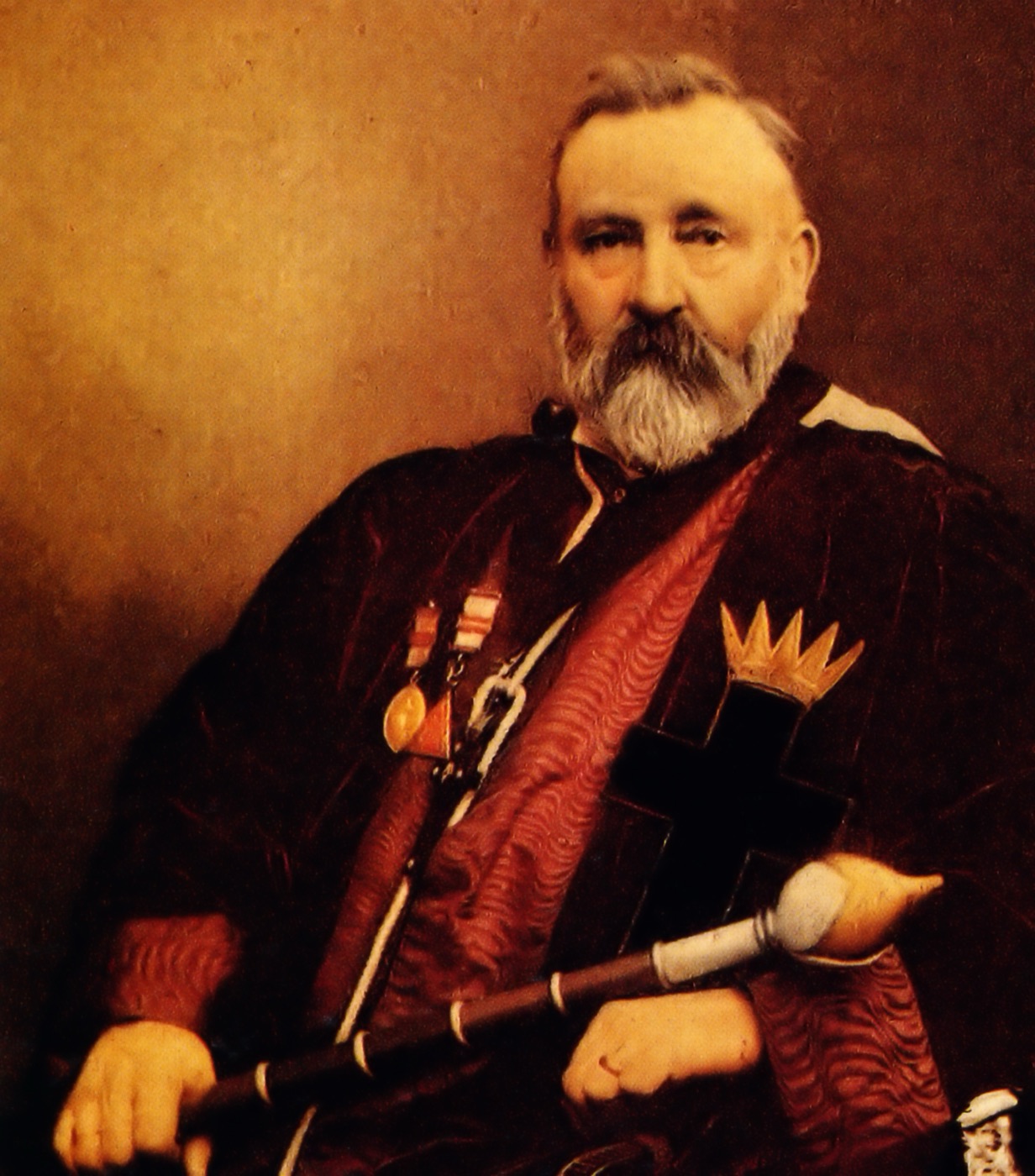 ウィリアム・ウィン・ウェストコットの肖像写真(1897年以前撮影)